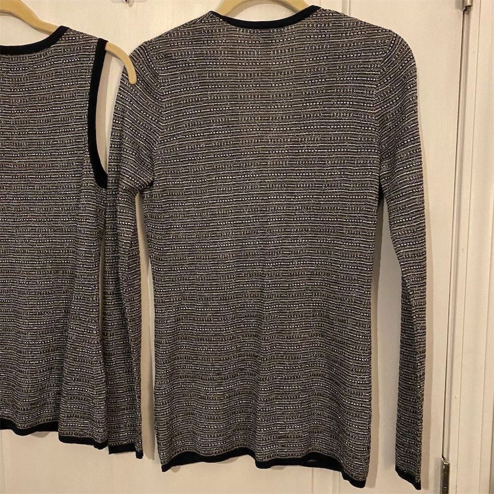 Brooks Brothers Navy and White Women's Cardigan Set - Picture 8 of 14